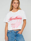 Airport Tee in Heartbreak Hotel Graphic