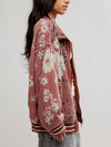 Print Mix Cardi in Whisper Pink Combo
