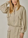 Spring Into It Jacket in Almond