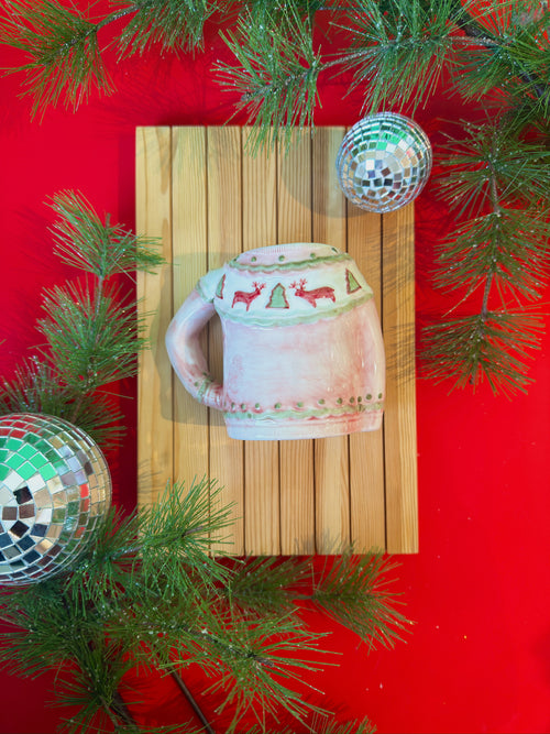 Sweater Mug in Pink