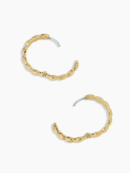 Scallop Mini Hoops
