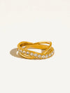 Rue CZ Crossover Ring