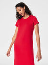 AirEssentials Maxi T-Shirt Dress in Red