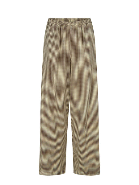 Garden Gate Beach Pant in Gingham