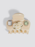 KitschPop Cloud Clip 7pc Vintage in Pearlized Cream