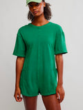 Hot Shot Tee Romper Coddy in Heritage Green