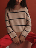 Holland Knit Sweater in Mid Tan