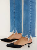 Soft Tech Good Legs Straight Jeans in Indigo514