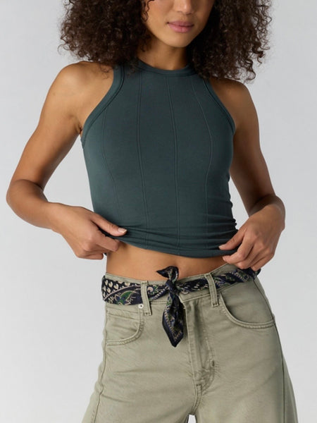 So Soft Seamless Modal Tank in Midnight Mountain