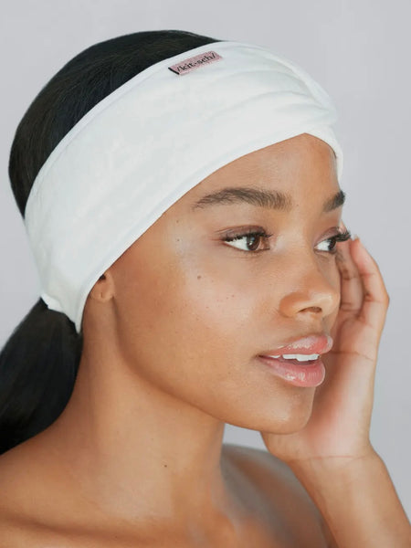 Microfiber Spa Headband in White