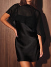 On The Fly Mini Dress in Black
