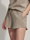 Margot Low Rise Short 3 in Abbey Stone