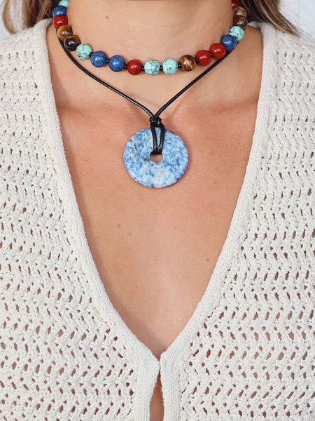 Beaded Necklace in Bari
