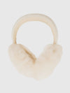 Chloe Velvet Earmuff in Cream