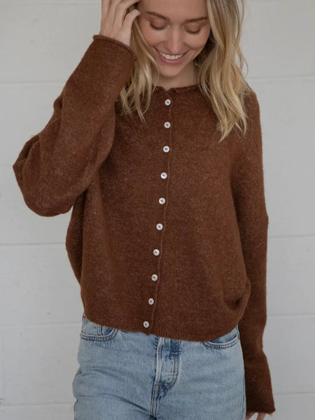 Holiday Whobie Whatty Sweater in Cream