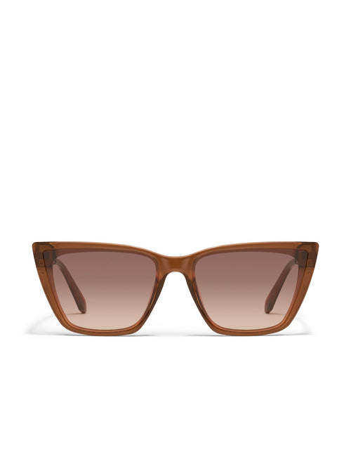 Call The Shots Remixed Sunnies in Coffee & Brown Fawn