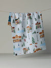 Holiday Nostalgia Luxe Kitchen Towel