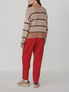 Enna Reg Tapered Leg 27 in Washed Red