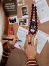 A Hint Of Leather Ring in Ruby