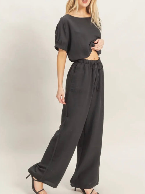 Top To Bottom Set in Black