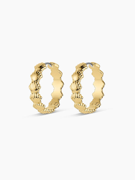 Scallop Mini Hoops