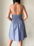 Got The Blues Mini Dress in Ash Blue