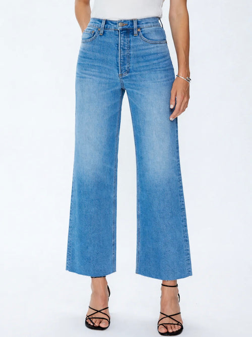 Lana Crop Jean in Wild Heart