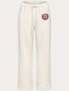 The Brushed Fleece Sweatpant in Oatmeal