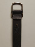 WTF Gallo Leather Belt in Black