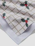 Merry and Plaid Tea Towel