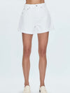 Saige Short in Polished White