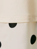 Show Your Spots Asymmetrical Tee in Ivory