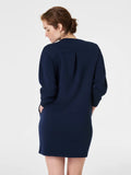 AirEssentials Crew Neck Dress in Timeless Navy