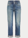 Vintage Straight Ankle Jean in Indigo1282