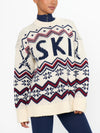 Ski In Sweater in Cream Ski Knit
