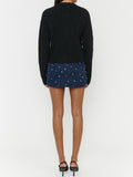 Maggie Cardigan in Noir Knit