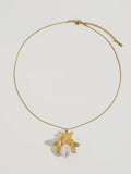 Vintage Pearl Bee Necklace