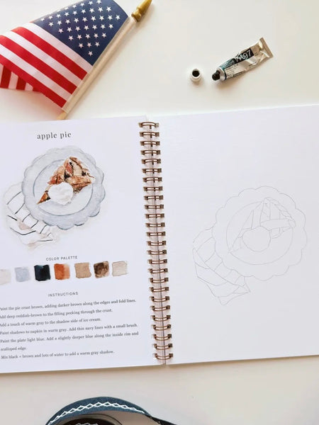 Americana Watercolor Workbook