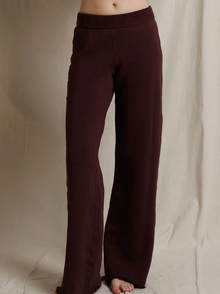 Marley Fleece Pants in Cherry Lacquer