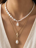 Sea Pearl Layered Necklace