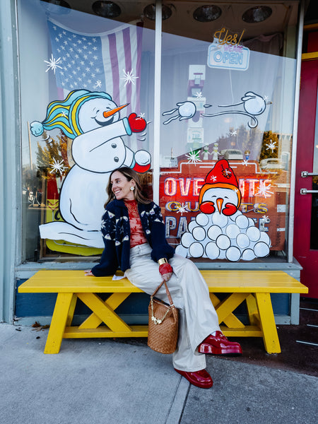Screen Time Sweater in Navy