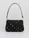 Mary Motif Quilted Crossbody Clutch