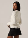 Lacey Cardigan in Cream