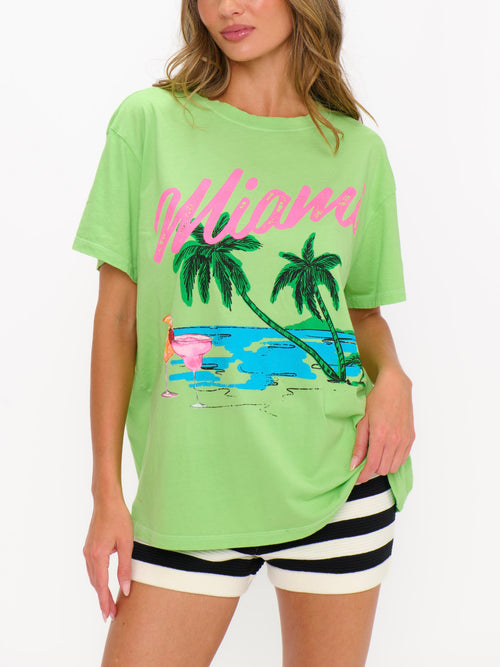 Travis Tee in Miami Beach Graphic