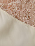 Long Lasting Lace Tank in Cream