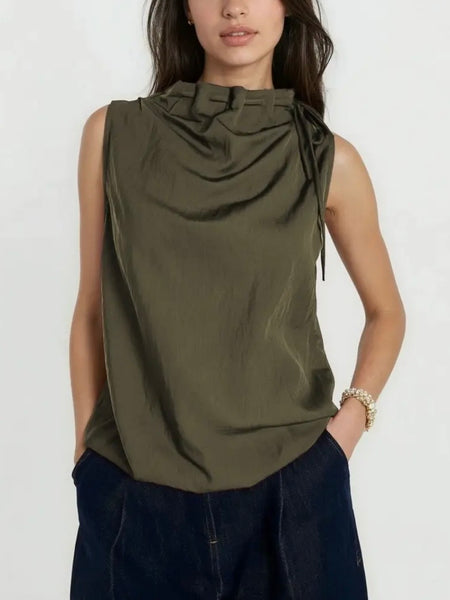 Cinch You Asked Top in Olive