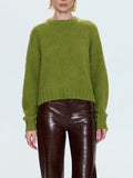 Adina Sweater in Pea Green