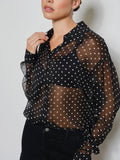 Doting On You Blouse in Black