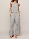 Sloane Knit Striped Top in Eclipse