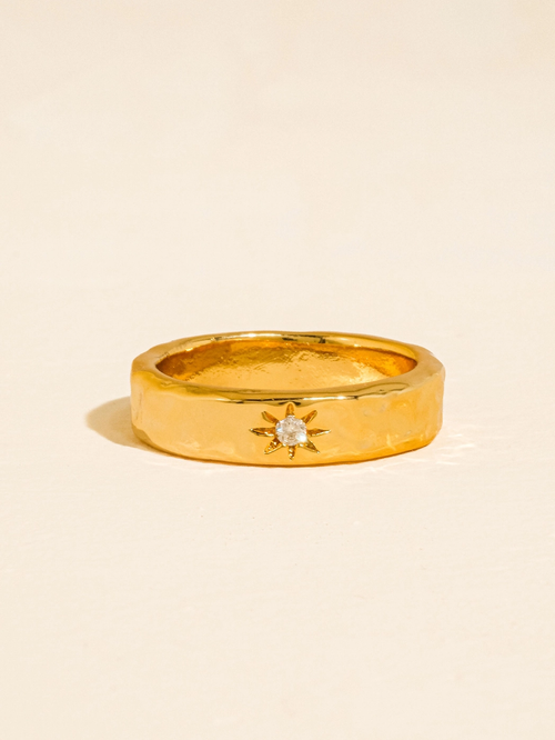 Naia Celestial Star Band Ring